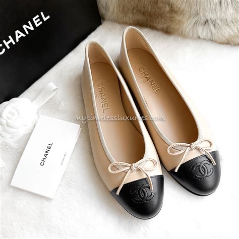 chanel ballerinas 2023|Chanel ballet flats women.